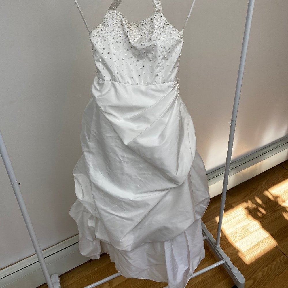 David's Bridal Flower Girl Dress